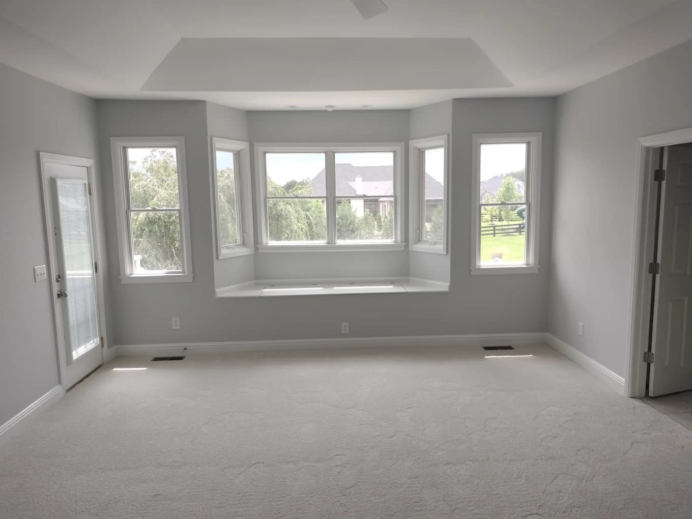 Commercial office renovation completed by Handy Manny's LLC in Lexington Kentucky