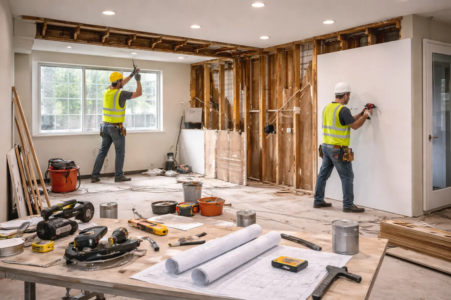 Residential home remodeling interior in Lexington, KY — Handy Manny's LLC