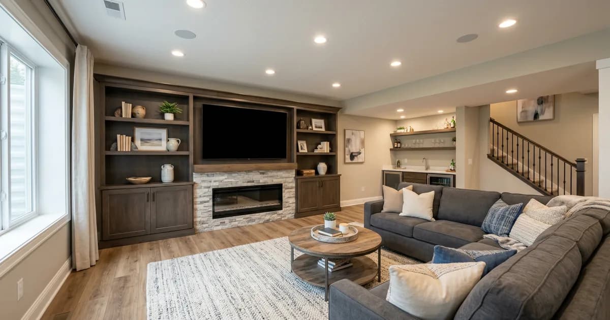 Basement Finishing for Older Homes in Hartland, Lexington: Special Considerations