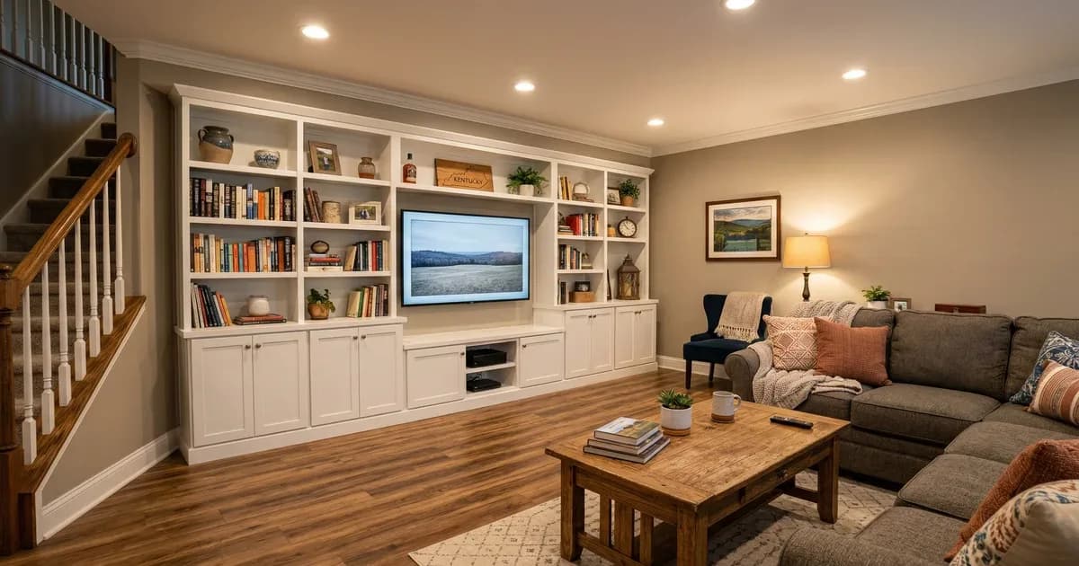 Basement Finishing in Lexington KY: Costs, Ideas & What to Expect