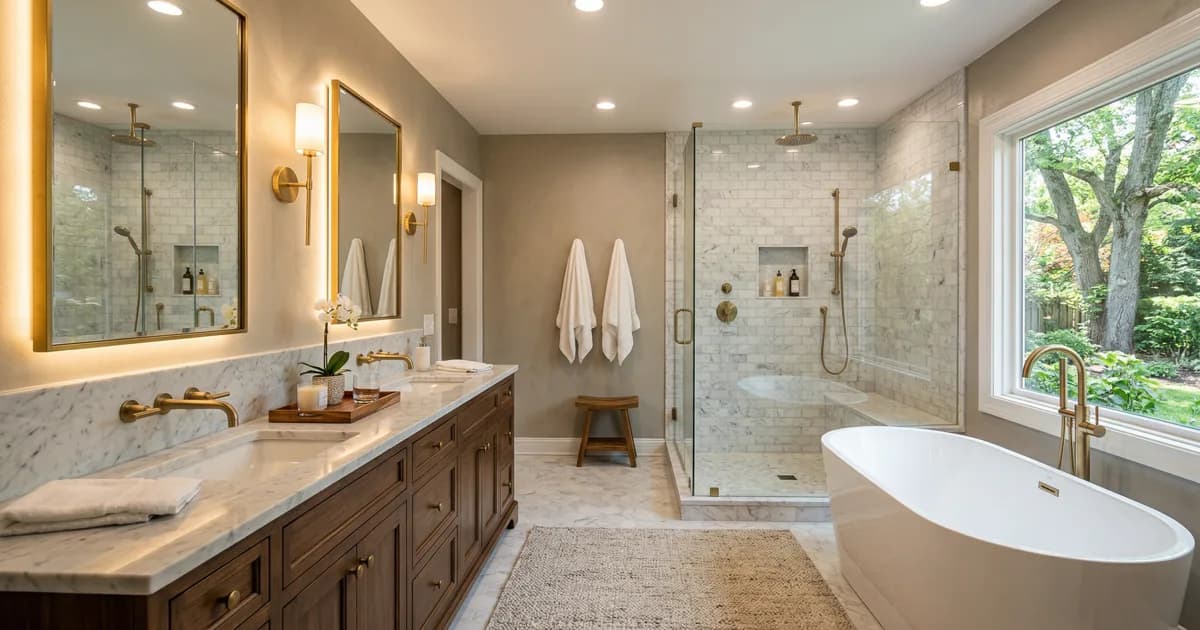 Bathroom Remodeling vs Full Renovation: What Hartland Homeowners Choose