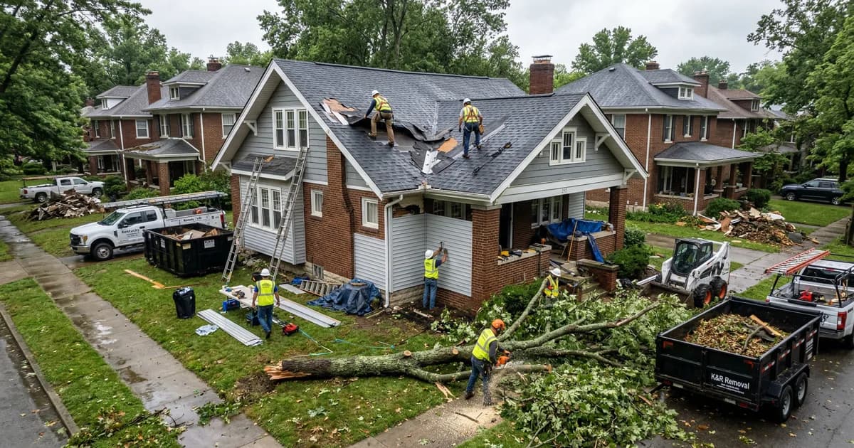 Best Storm Damage Repair Contractor in Chevy Chase, Lexington: What to Look For