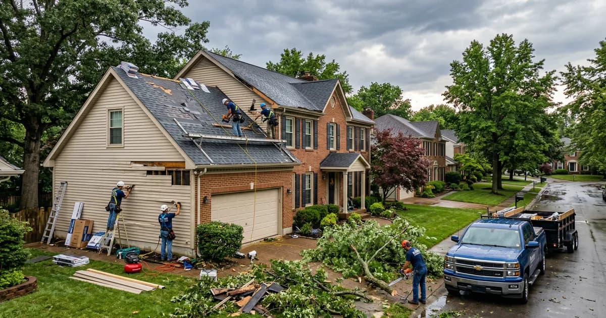 Best Time of Year for Storm Damage Repair in Lexington, Kentucky