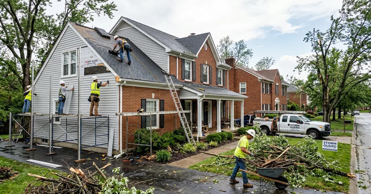 Biggest Storm Damage Repair Problems in Chevy Chase Homes and How to Fix Them