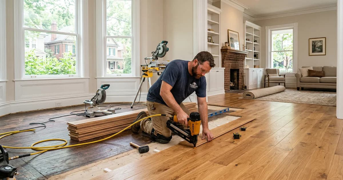 DIY vs Professional Flooring in Chevy Chase: What You Need to Know