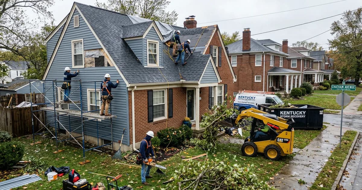 DIY vs Professional Storm Damage Repair in Chevy Chase: What You Need to Know