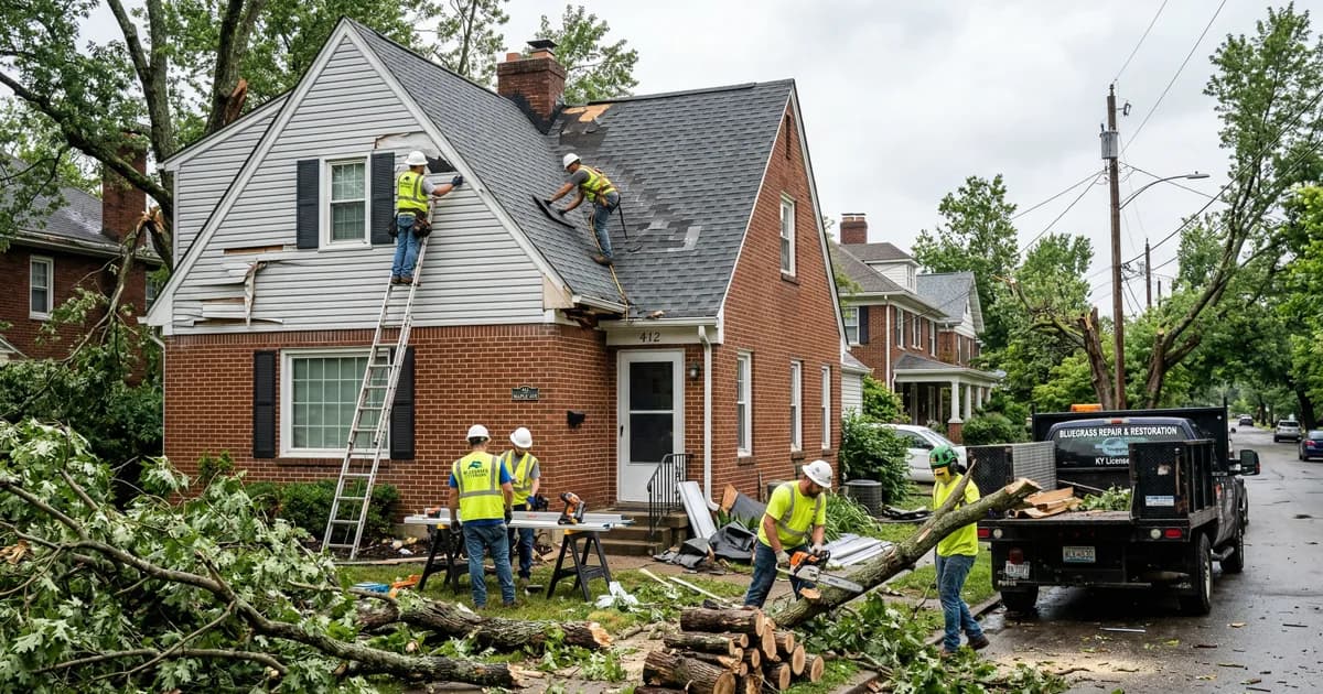 Does Insurance Cover Storm Damage Repair in Chevy Chase? What Lexington Homeowners Should Know