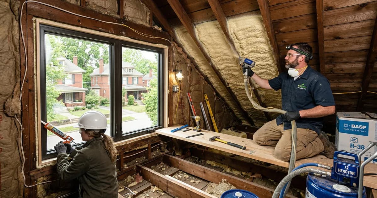 Energy Efficiency Upgrades for Older Homes in Chevy Chase, Lexington: Special Considerations