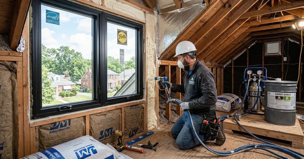 Energy Efficiency Upgrades in Lansdowne - What to Expect from Start to Finish