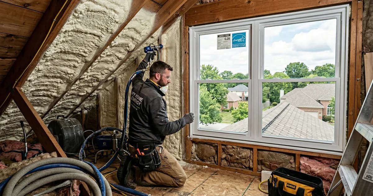 Energy Efficiency Upgrades Timeline and Budget for Masterson Station Lexington Homes