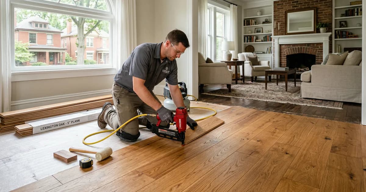 Flooring in Ashland Park - What to Expect from Start to Finish