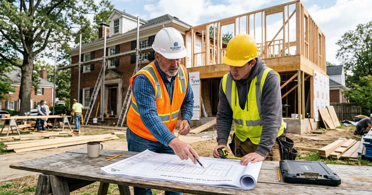 General Contracting for Older Homes in Chevy Chase, Lexington: Special Considerations