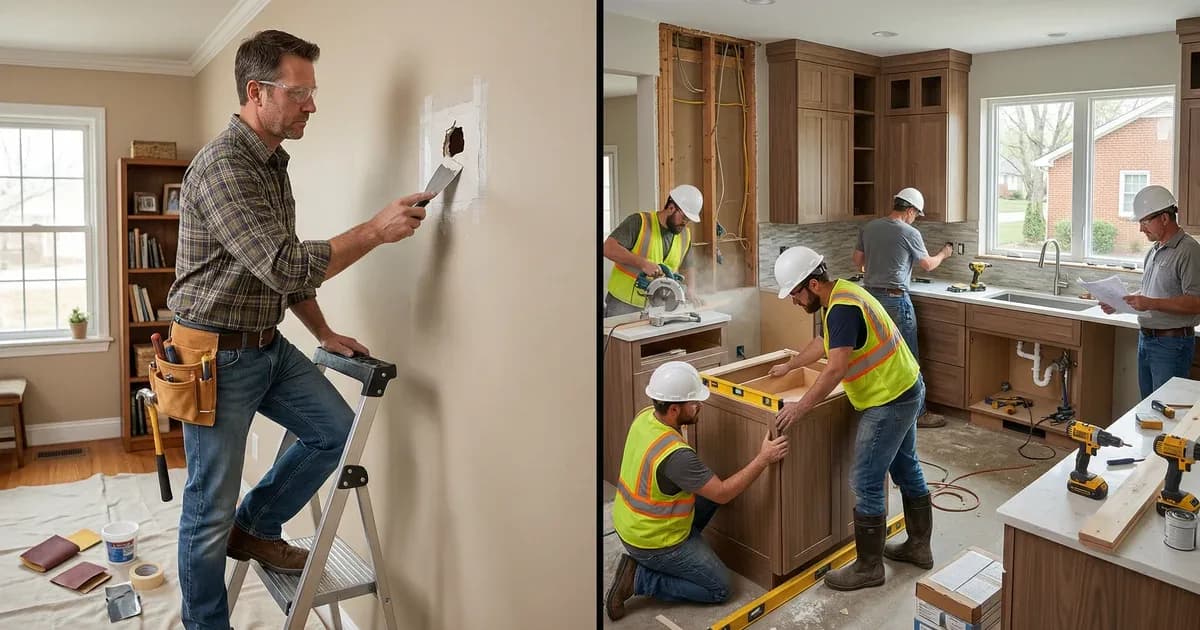 General Contractor vs. Handyman: Which Do You Need for Your Project?