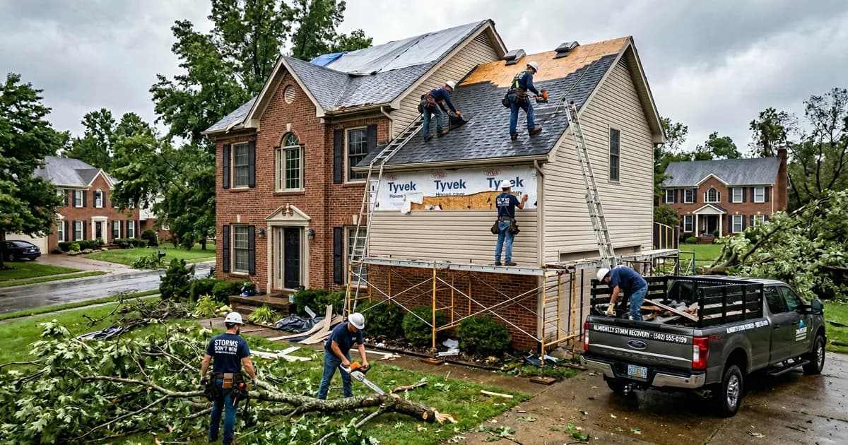 How Andover Hills Home Values Benefit from Storm Damage Repair