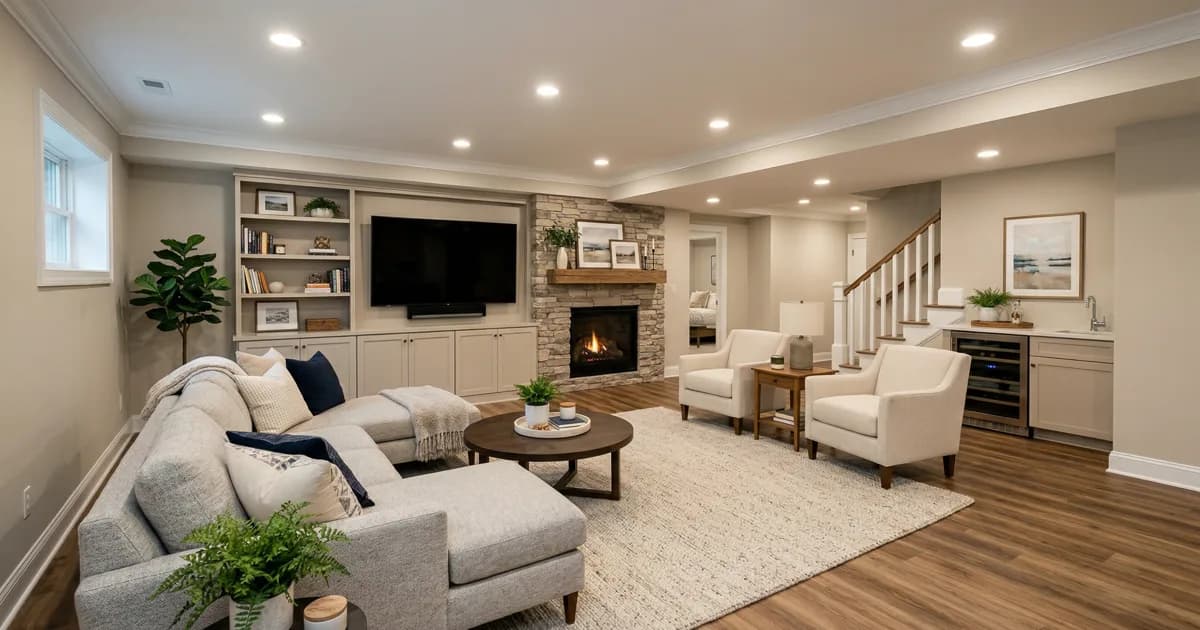 How Long Does Basement Finishing Take in Chevy Chase, Lexington?