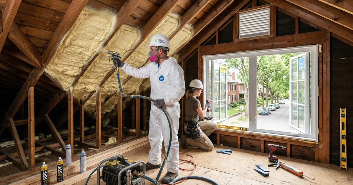 How Long Does Energy Efficiency Upgrades Take in Chevy Chase, Lexington?