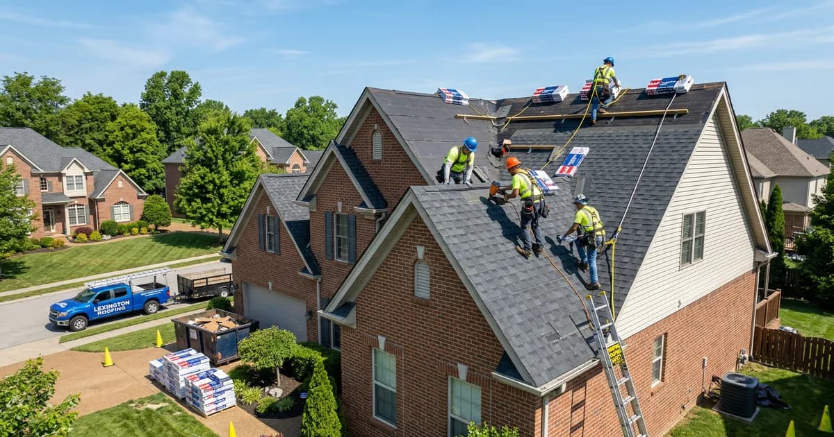 How Long Does Roofing Take in Hartland, Lexington?