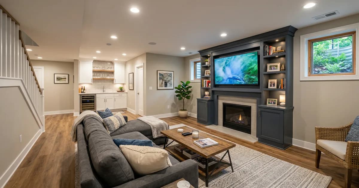 How Much Does Basement Finishing Cost in Chevy Chase, Lexington?