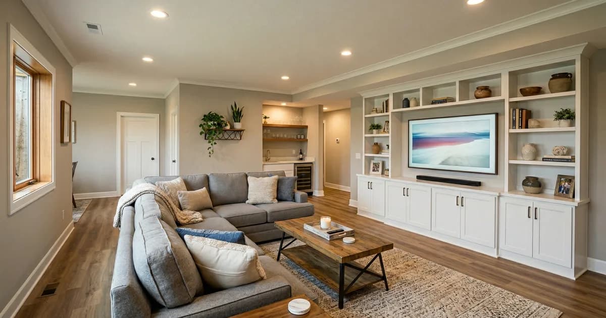 How Much Does Basement Finishing Cost in Hartland, Lexington?