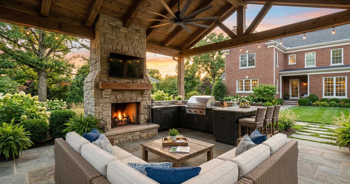 How Much Does Outdoor Living Cost in Chevy Chase, Lexington?