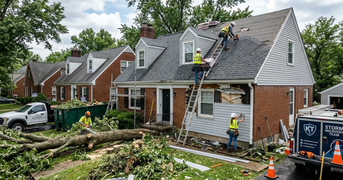How to Choose a Storm Damage Repair Contractor in Ellerslie Lexington