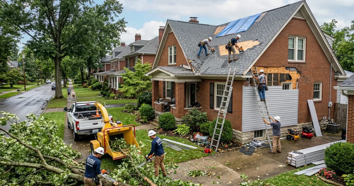 Is Storm Damage Repair Worth It in Chevy Chase? ROI Breakdown for Lexington Homeowners