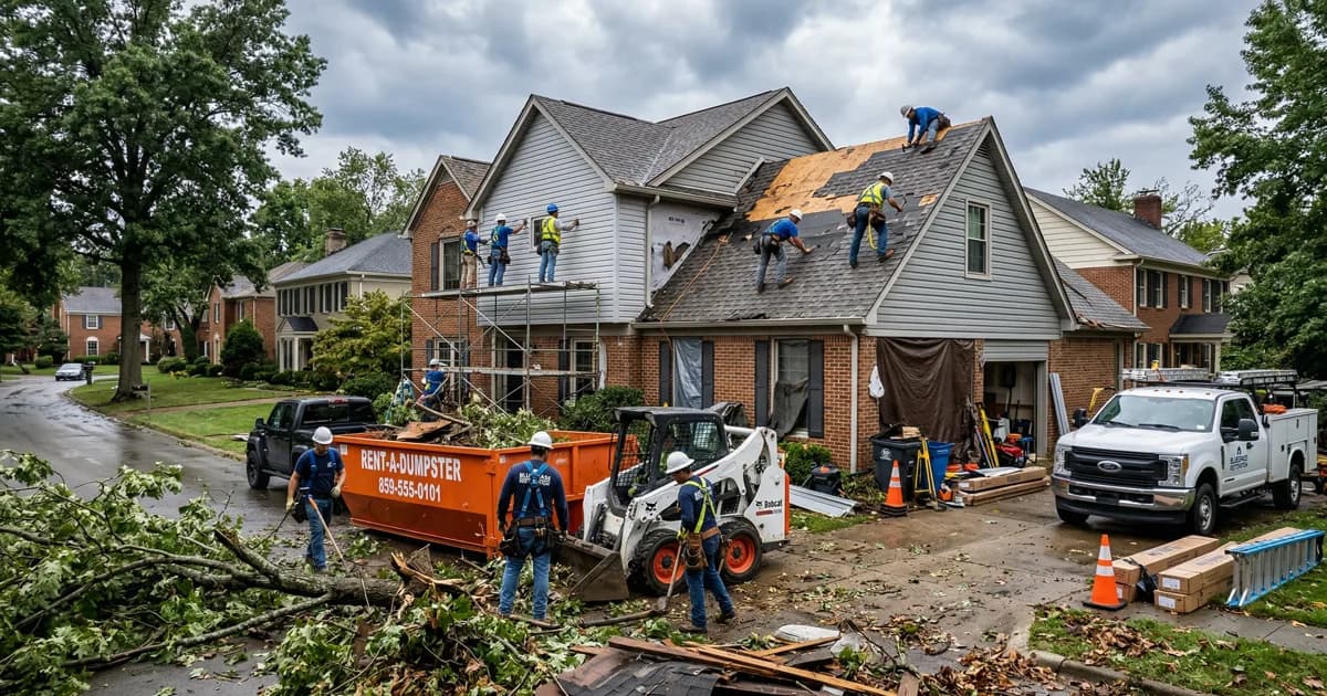 Permit Requirements for Storm Damage Repair in Lexington, Kentucky