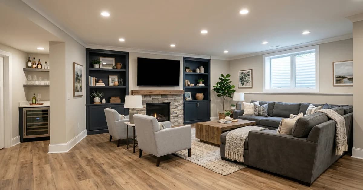 Spring Basement Finishing Checklist for Chevy Chase Homeowners