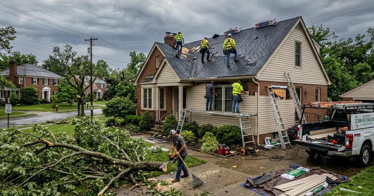 Spring Storm Damage Repair Checklist for Chevy Chase Homeowners