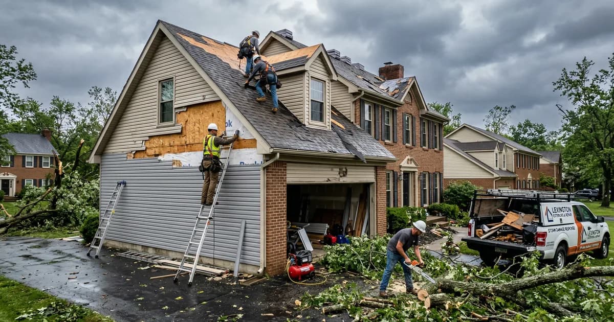 Storm Damage Repair Cost Guide for Ellerslie Lexington