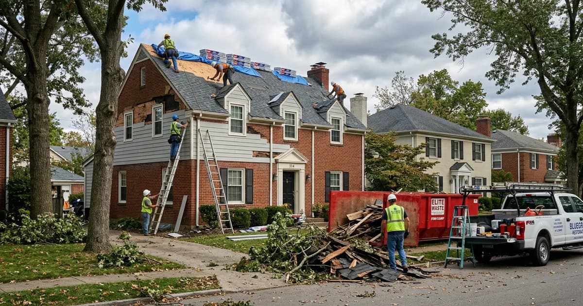 Storm Damage Repair for Older Homes in Chevy Chase, Lexington: Special Considerations