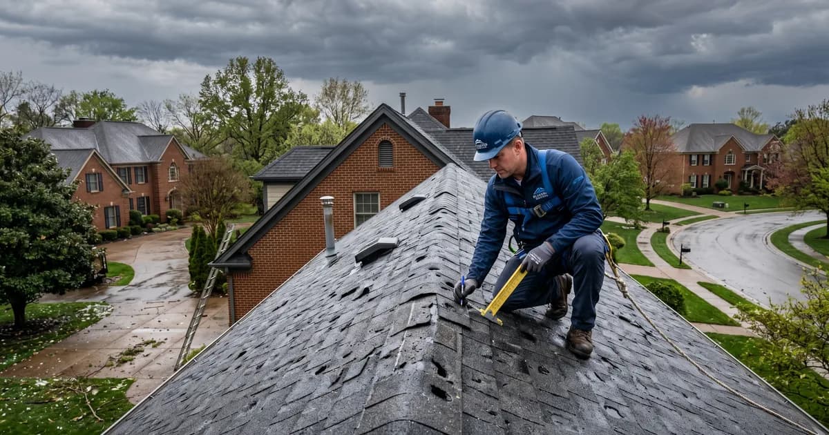 Storm Damage Repair in Hamburg/Andover, Lexington KY — What to Do After the April 16 Hail Event