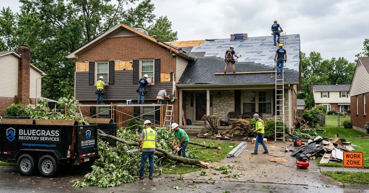 Storm Damage Repair in Ellerslie, Lexington - What Homeowners Need to Know
