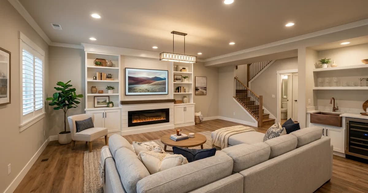 What Beaumont Homeowners Should Know About Basement Finishing