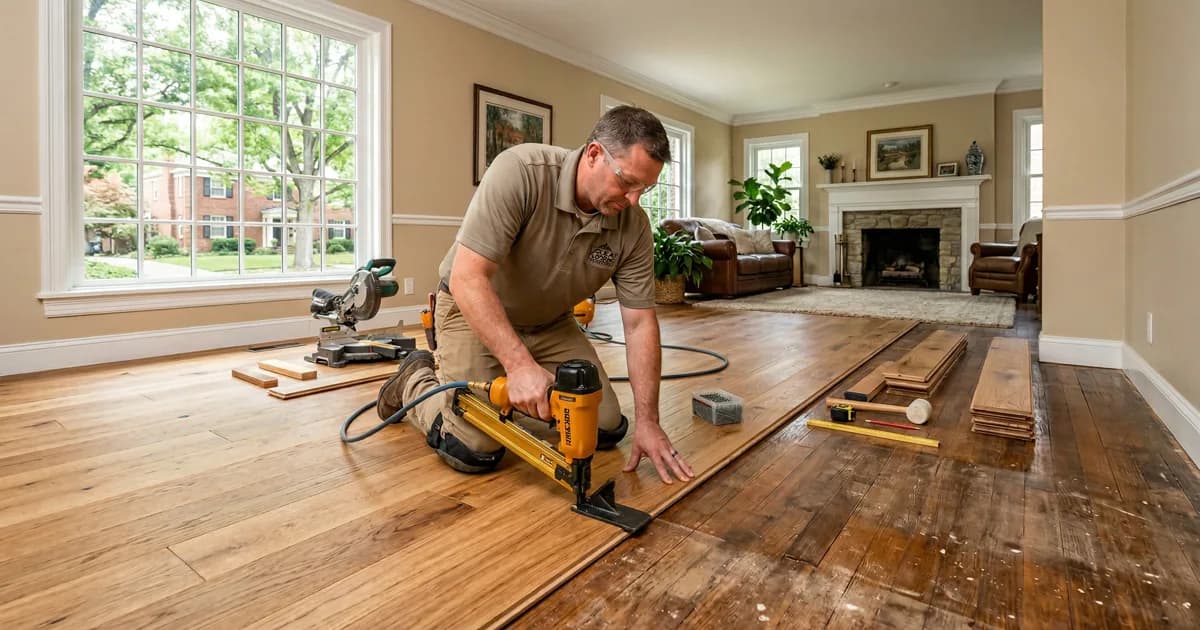 Why Chevy Chase Homeowners Hire Professionals for Flooring