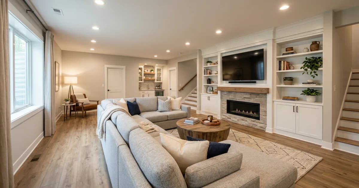 Your Basement Finishing Checklist for Firebrook Lexington